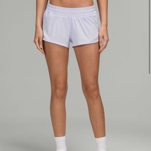 Lululemon Lilac Hottie Hot shorts